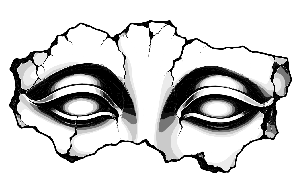 Broken Mask — Temporary Tattoo Single | Phase