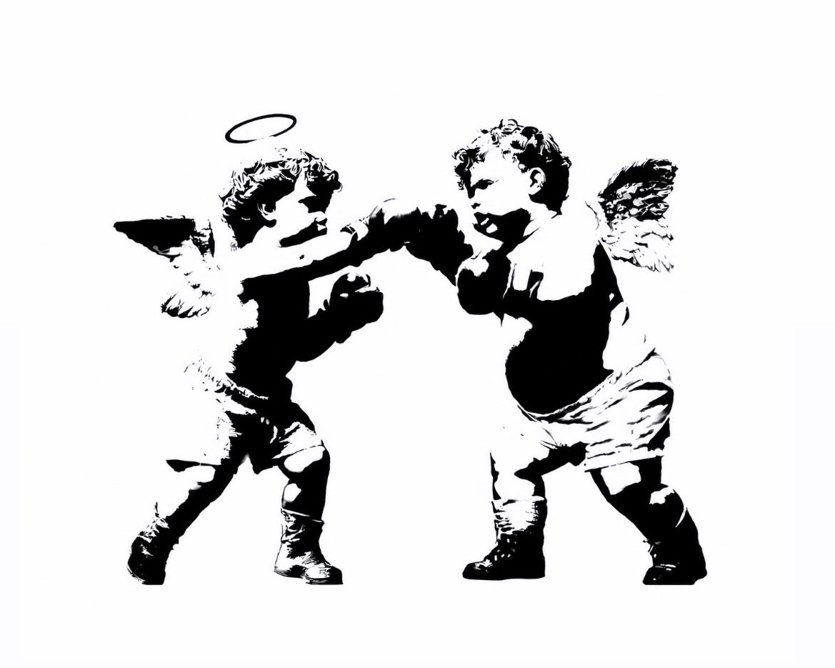 Boxing Angels — Temporary Tattoo Single | Phase
