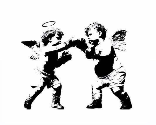 Boxing Angels — Temporary Tattoo Single | Phase